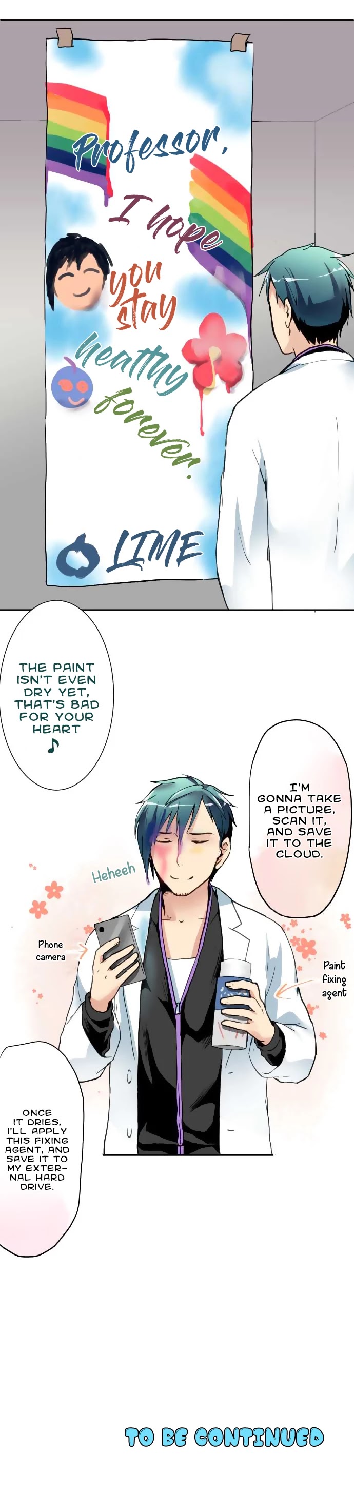 Hakase to Suraimu-chan Chapter 19 page 17 - Chapter 19: For professor