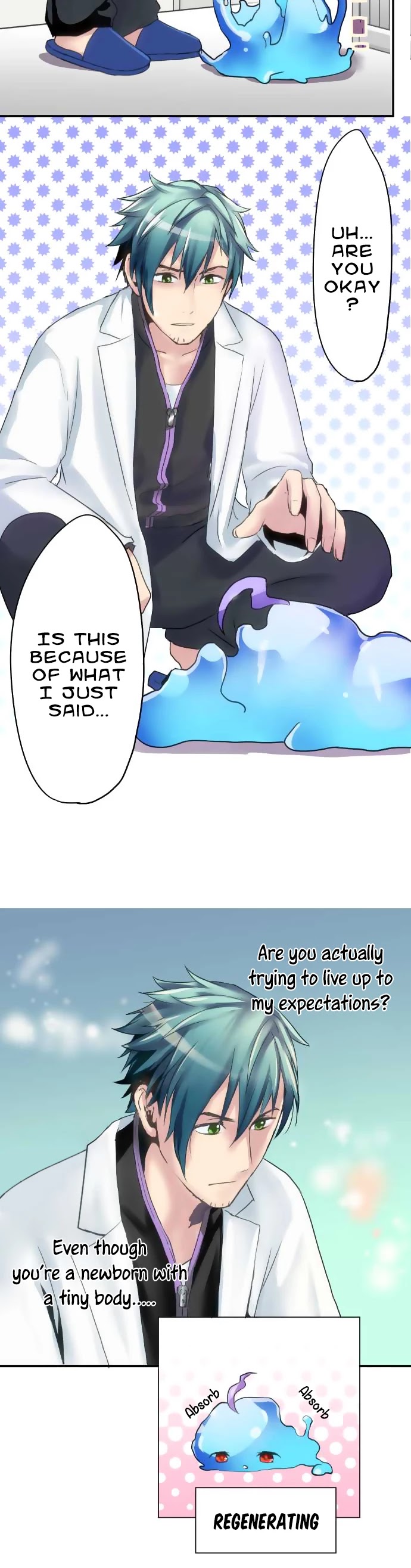 Hakase to Suraimu-chan Chapter 2 page 11 - Chapter 2: I’m a slime