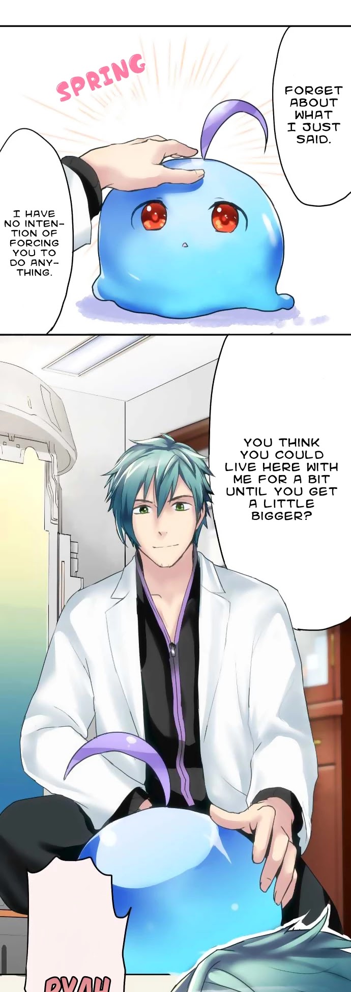 Hakase to Suraimu-chan Chapter 2 page 12 - Chapter 2: I’m a slime