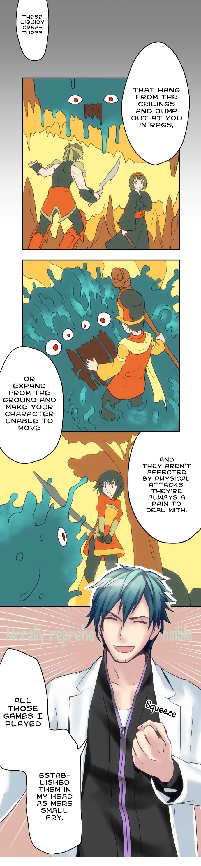 Hakase to Suraimu-chan Chapter 2 page 5 - Chapter 2: I’m a slime