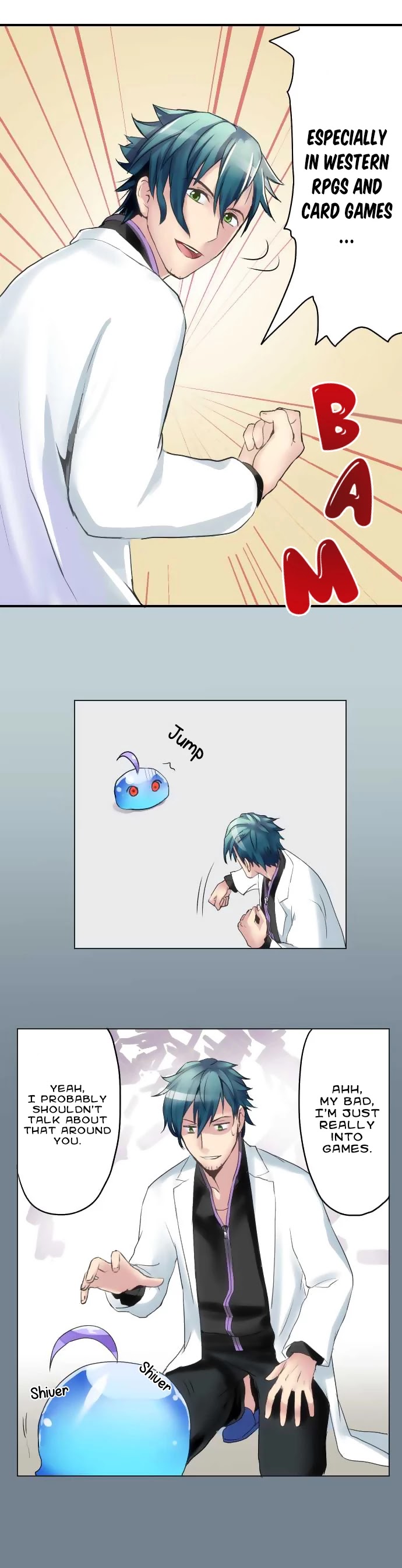 Hakase to Suraimu-chan Chapter 2 page 6 - Chapter 2: I’m a slime