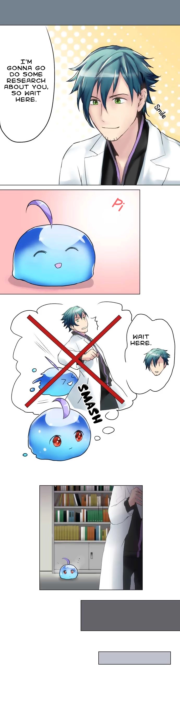 Hakase to Suraimu-chan Chapter 2 page 7 - Chapter 2: I’m a slime