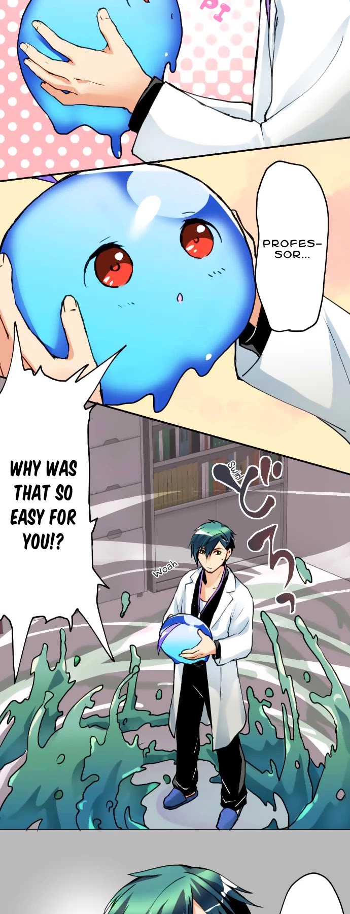 Hakase to Suraimu-chan Chapter 22 page 11 - Chapter 22: Slime Lime Slime