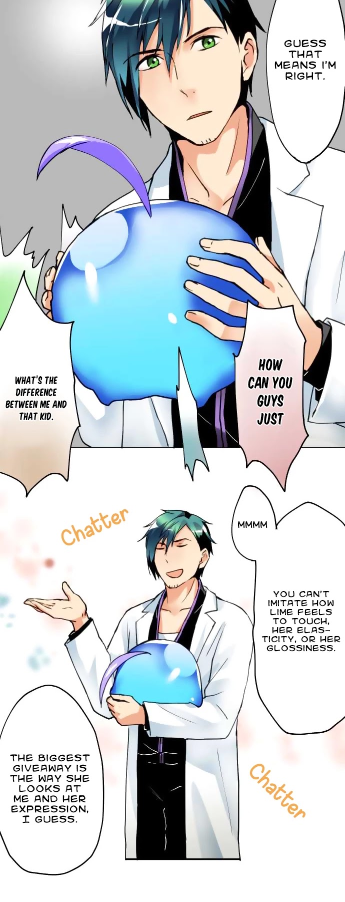 Hakase to Suraimu-chan Chapter 22 page 12 - Chapter 22: Slime Lime Slime