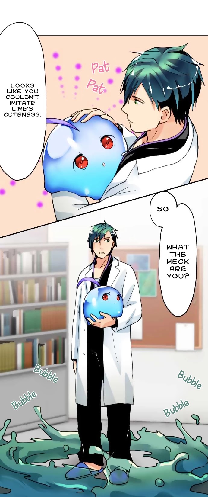 Hakase to Suraimu-chan Chapter 22 page 13 - Chapter 22: Slime Lime Slime