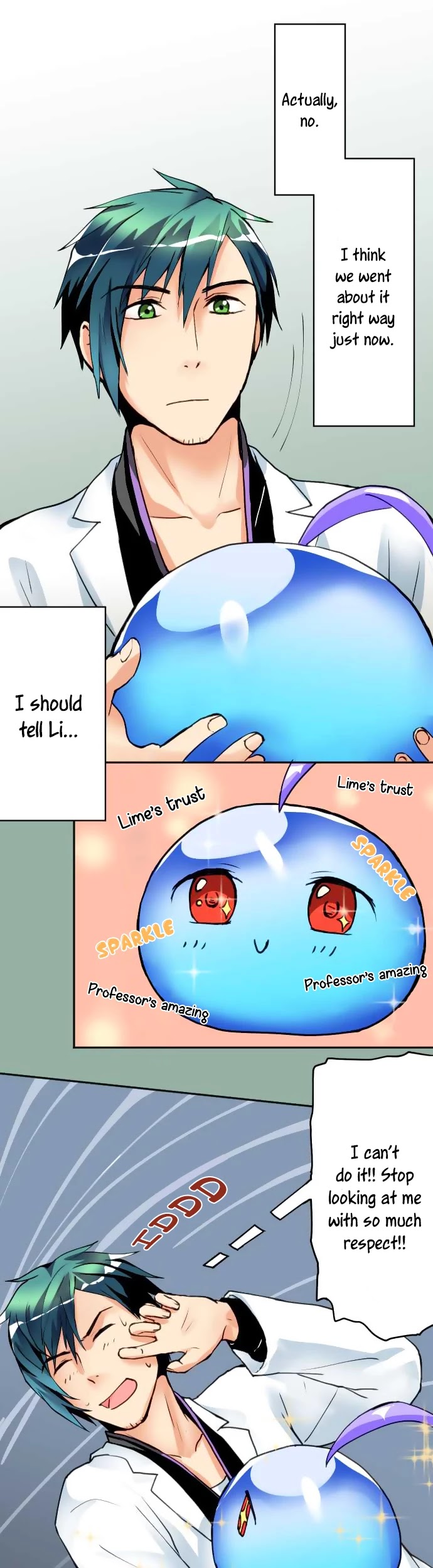Hakase to Suraimu-chan Chapter 22 page 18 - Chapter 22: Slime Lime Slime