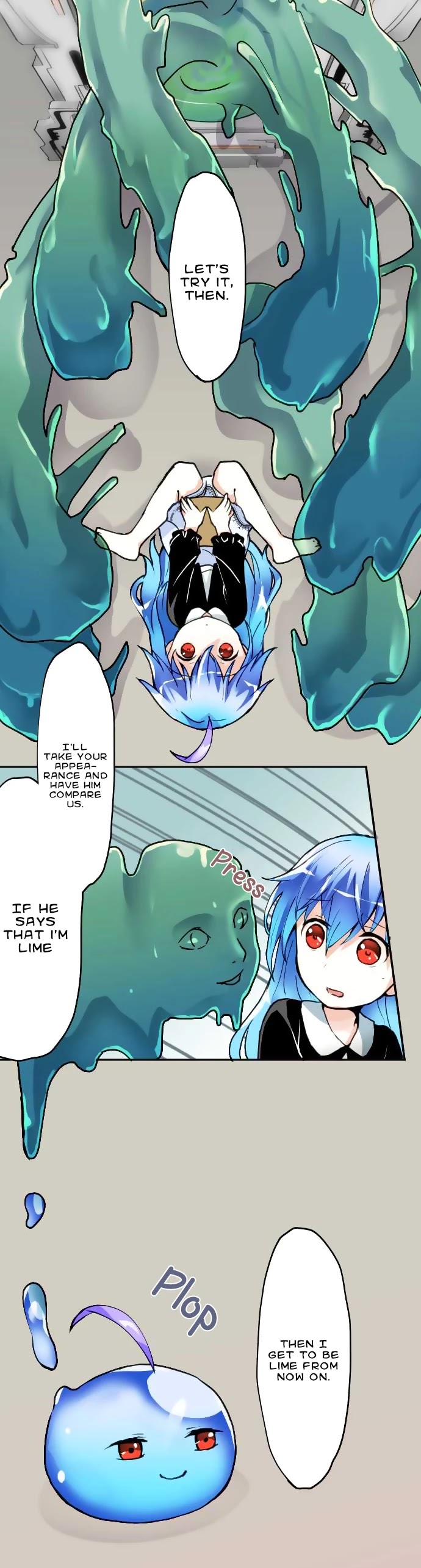 Hakase to Suraimu-chan Chapter 22 page 5 - Chapter 22: Slime Lime Slime
