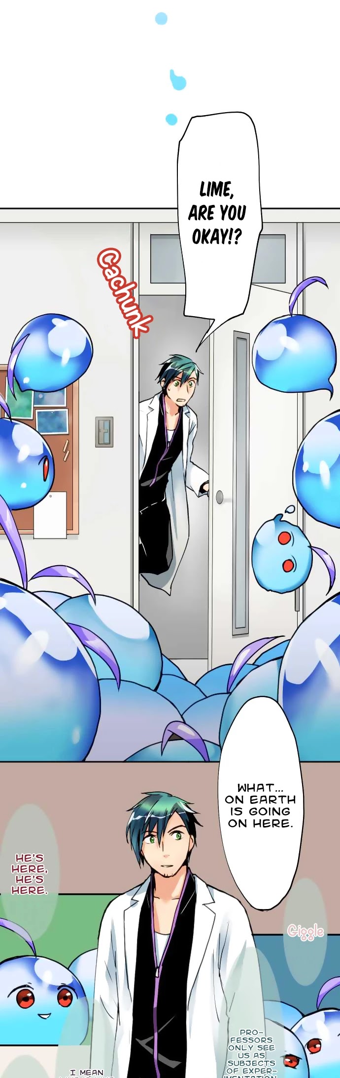 Hakase to Suraimu-chan Chapter 22 page 8 - Chapter 22: Slime Lime Slime