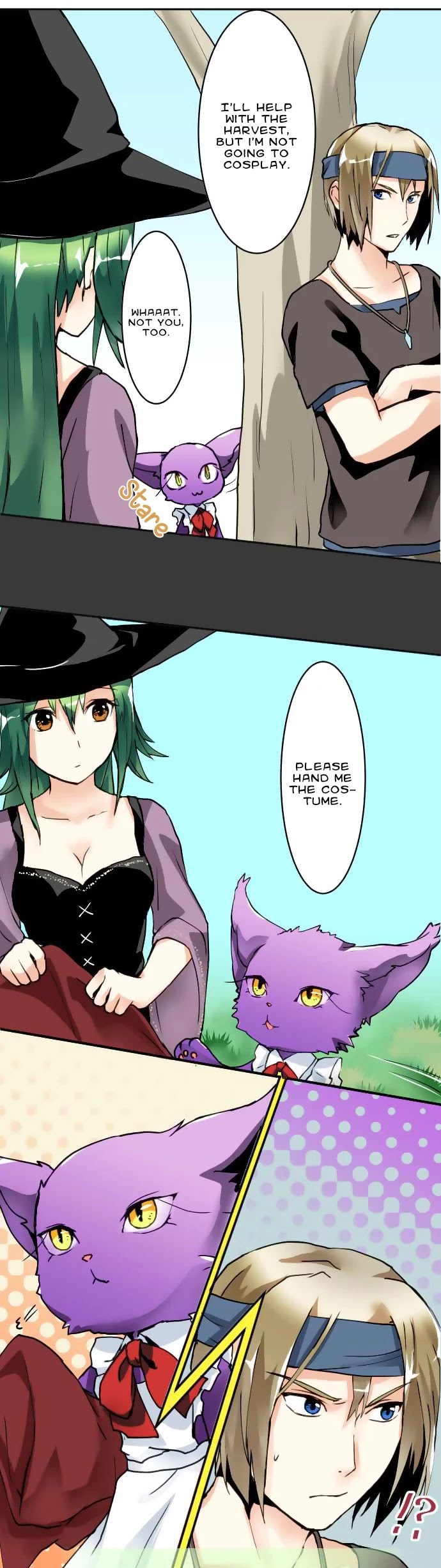 Hakase to Suraimu-chan Chapter 23 page 11 - Chapter 23: Costume day