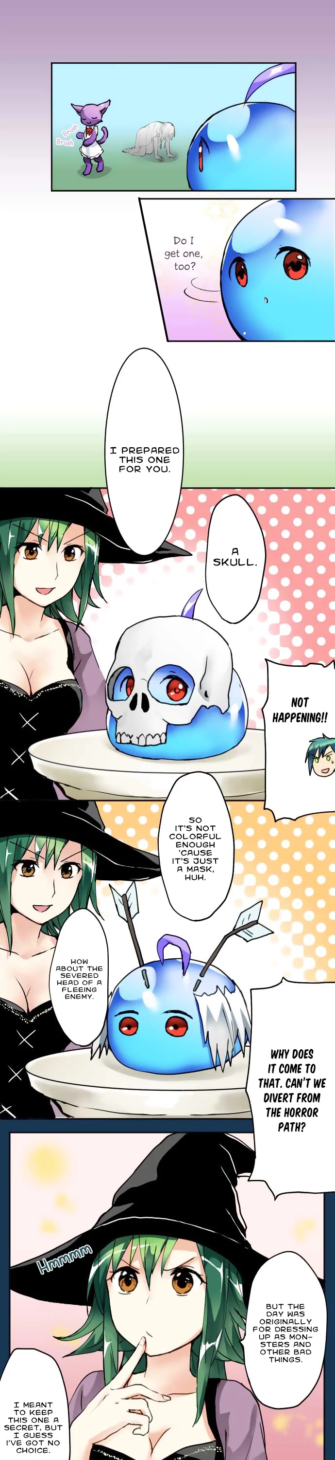 Hakase to Suraimu-chan Chapter 23 page 13 - Chapter 23: Costume day
