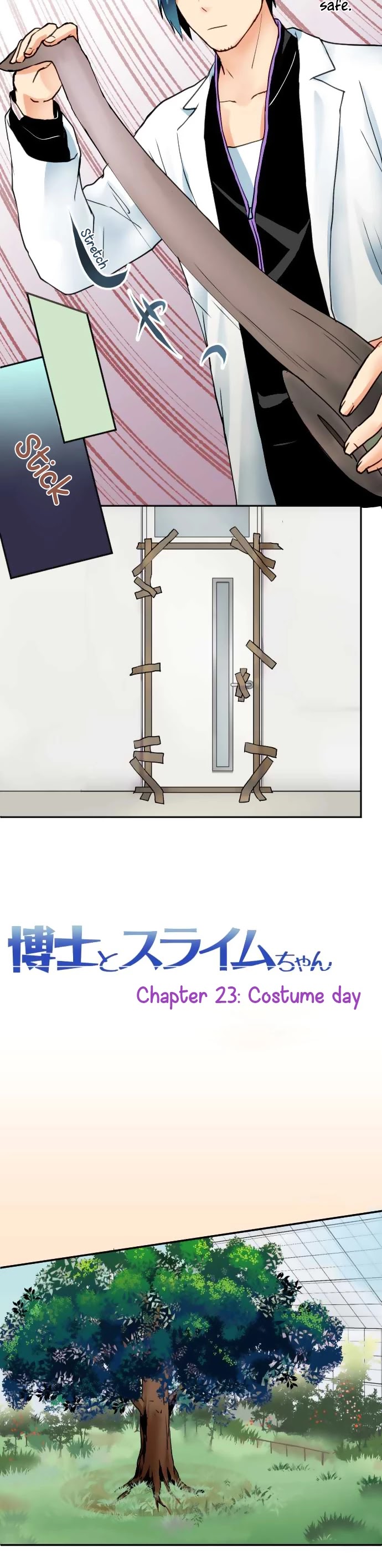 Hakase to Suraimu-chan Chapter 23 page 3 - Chapter 23: Costume day