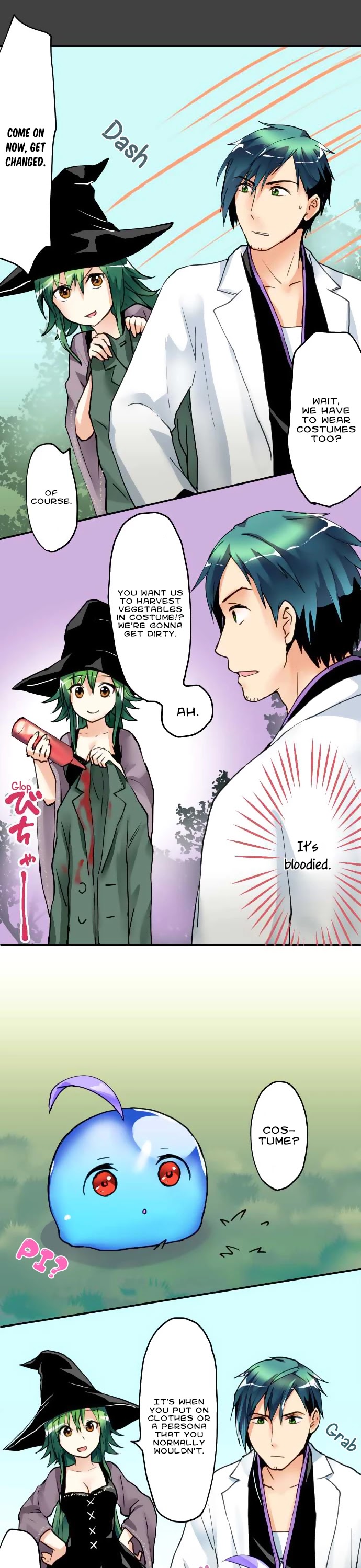 Hakase to Suraimu-chan Chapter 23 page 6 - Chapter 23: Costume day