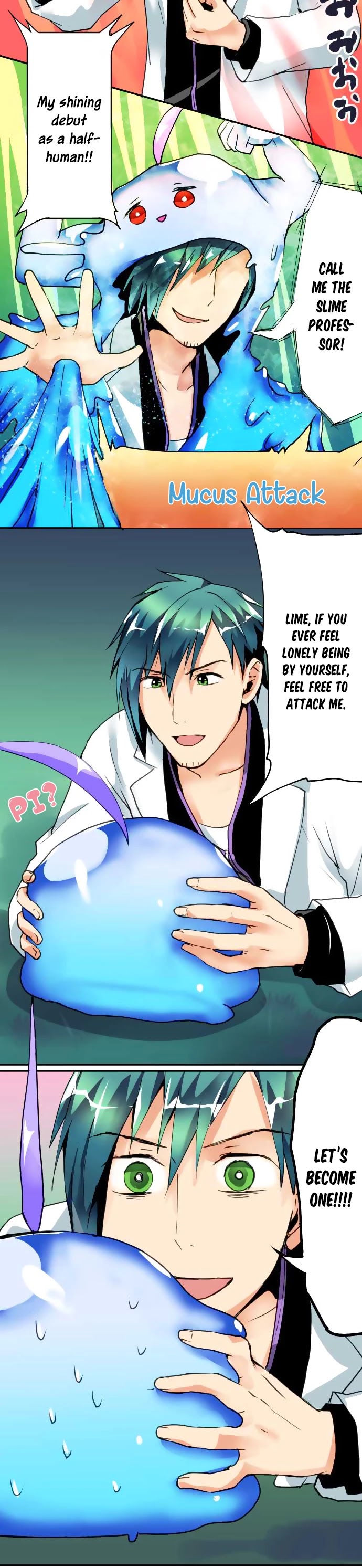 Hakase to Suraimu-chan Chapter 26 page 14 - Chapter 26: It came out good