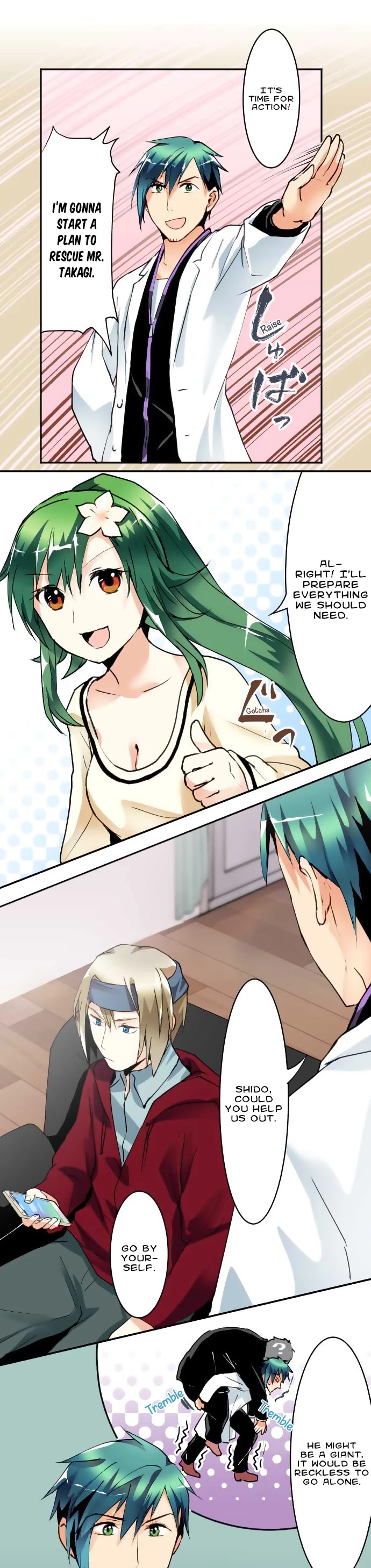 Hakase to Suraimu-chan Chapter 27 page 5 - Chapter 27: The plan to rescue the person I’ve yet to meet