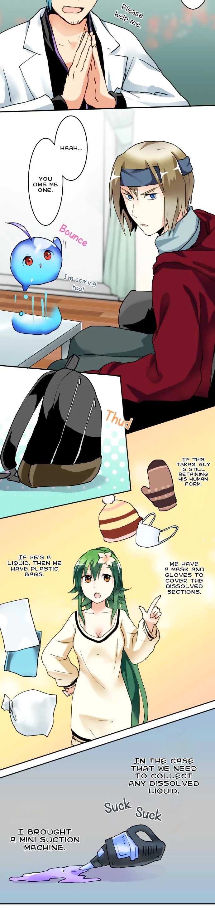 Hakase to Suraimu-chan Chapter 27 page 6 - Chapter 27: The plan to rescue the person I’ve yet to meet