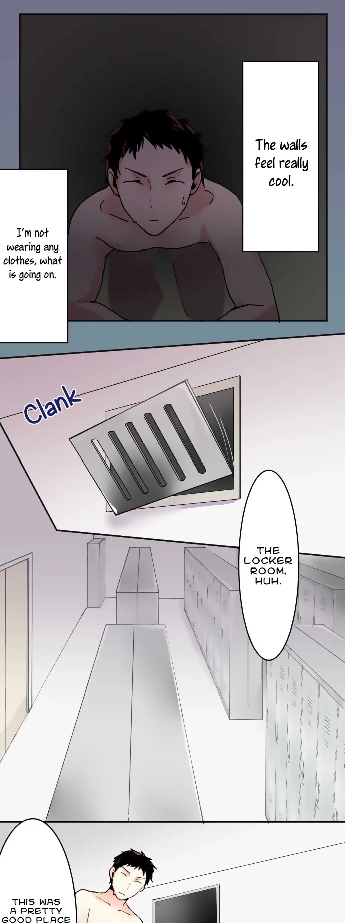 Hakase to Suraimu-chan Chapter 28 page 12 - Chapter 28: Bathroom escape