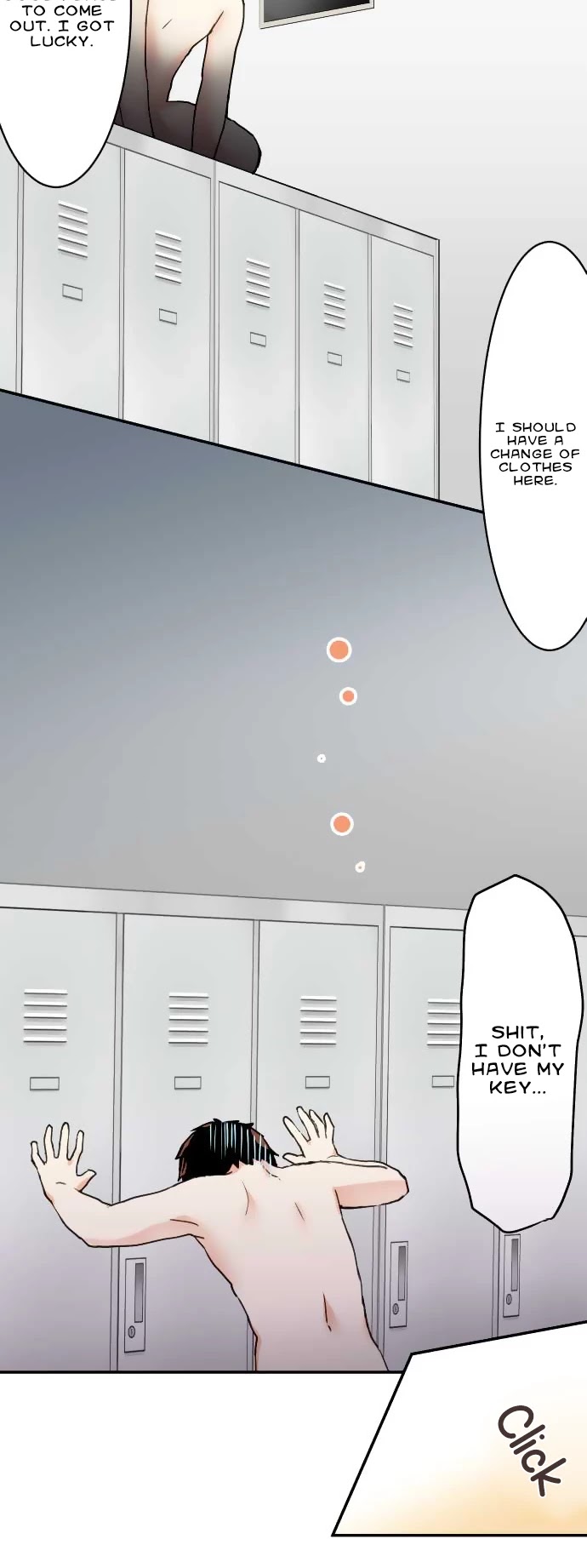 Hakase to Suraimu-chan Chapter 28 page 13 - Chapter 28: Bathroom escape
