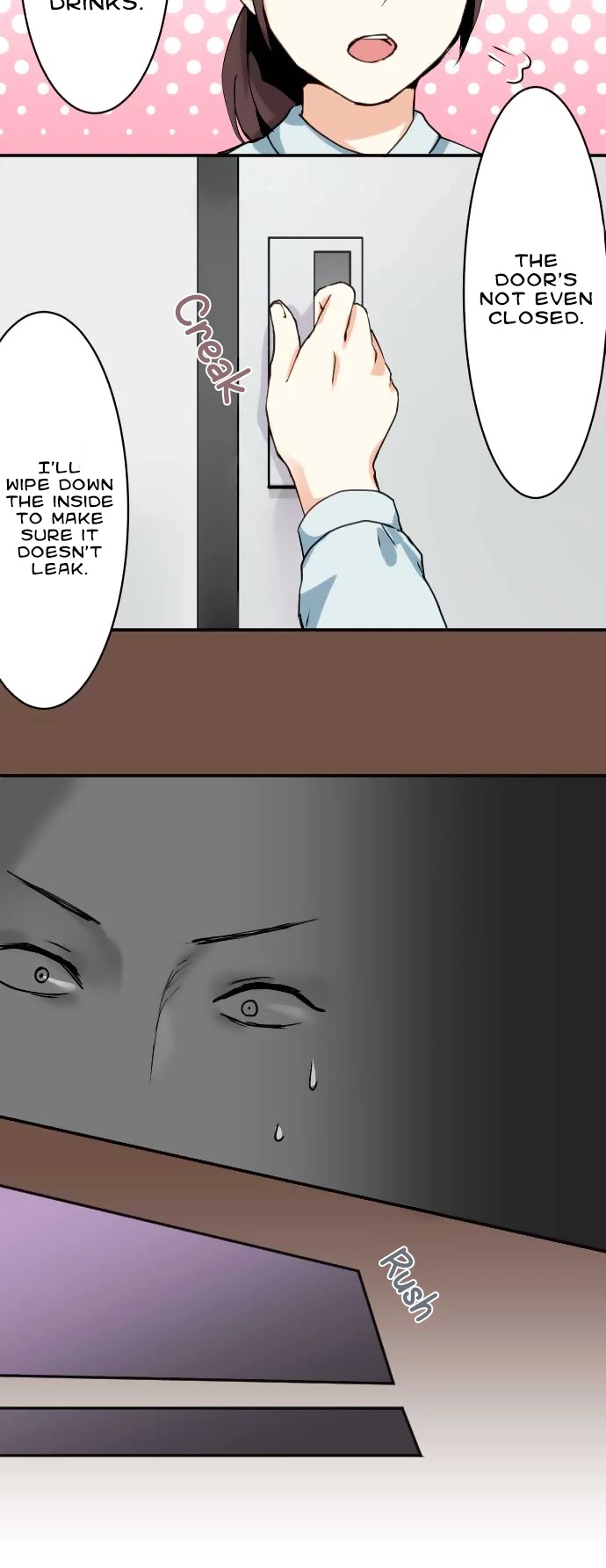 Hakase to Suraimu-chan Chapter 28 page 16 - Chapter 28: Bathroom escape