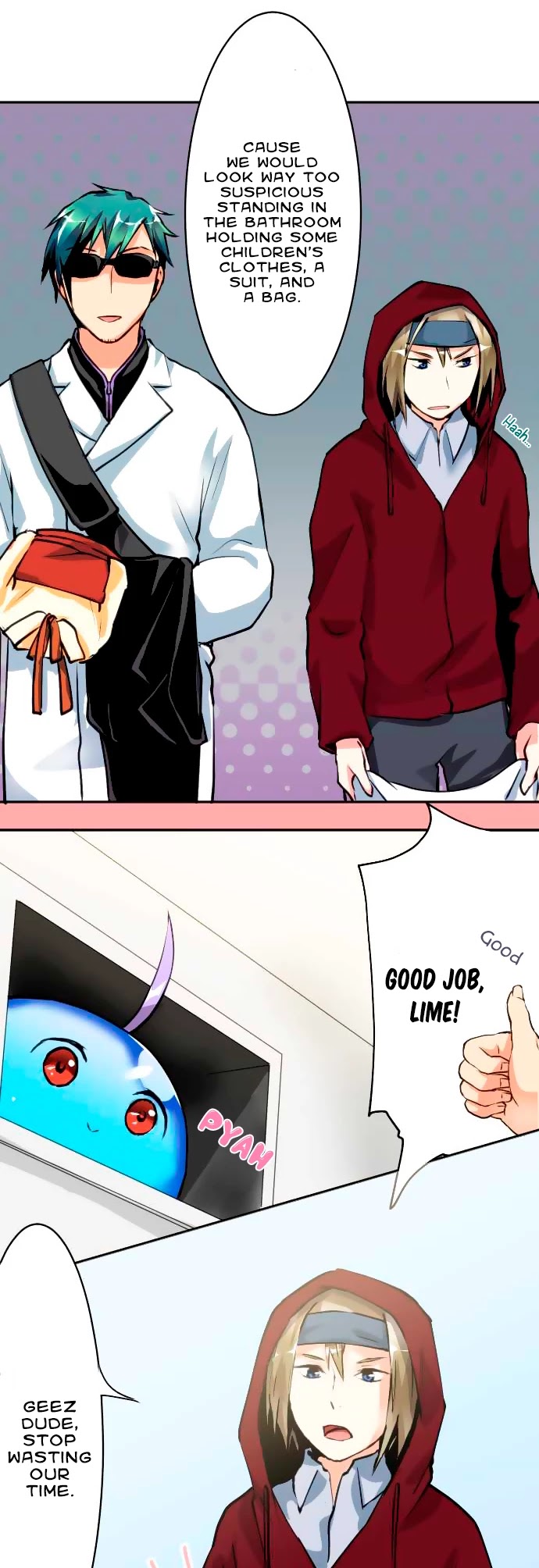 Hakase to Suraimu-chan Chapter 29 page 11 - Chapter 29: Dissolving and Hardening