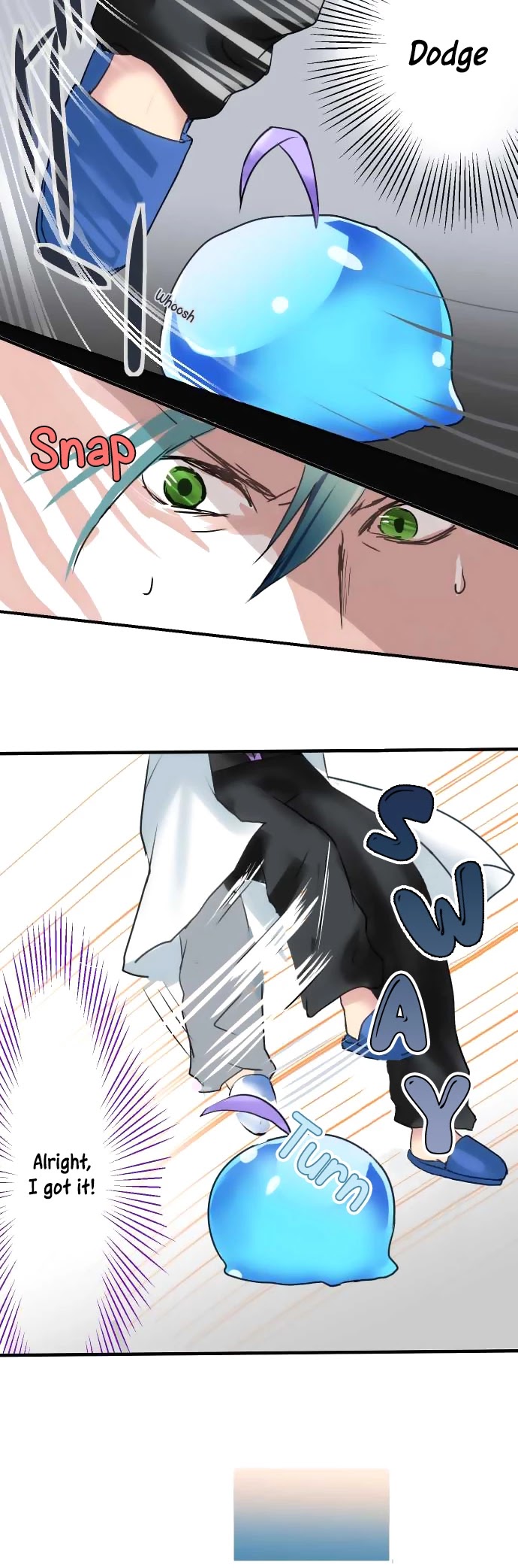 Hakase to Suraimu-chan Chapter 3 page 10 - Chapter 3: I should be able to win someday if I stay alive
