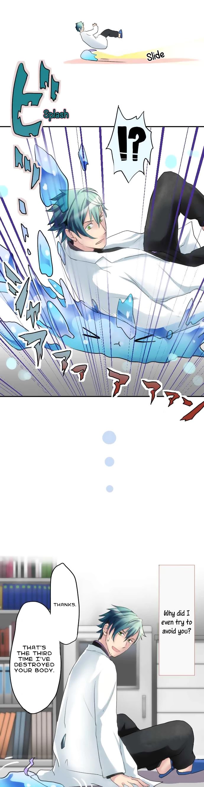 Hakase to Suraimu-chan Chapter 3 page 12 - Chapter 3: I should be able to win someday if I stay alive