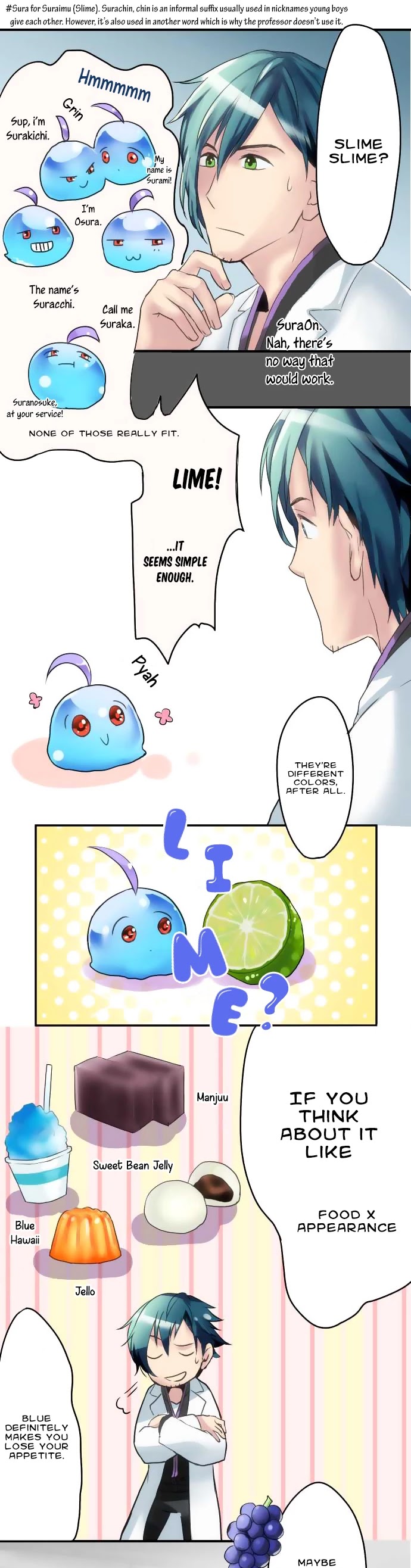 Hakase to Suraimu-chan Chapter 3 page 4 - Chapter 3: I should be able to win someday if I stay alive