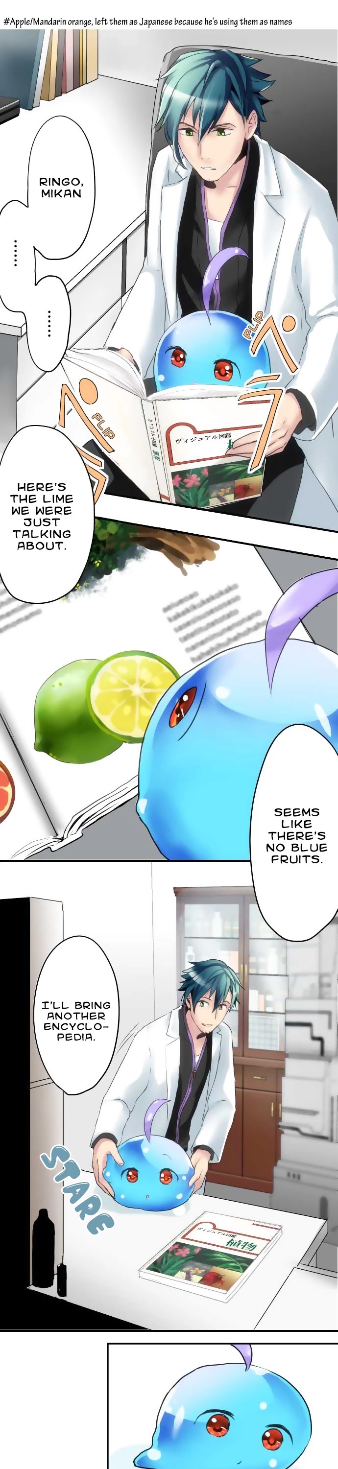 Hakase to Suraimu-chan Chapter 3 page 6 - Chapter 3: I should be able to win someday if I stay alive