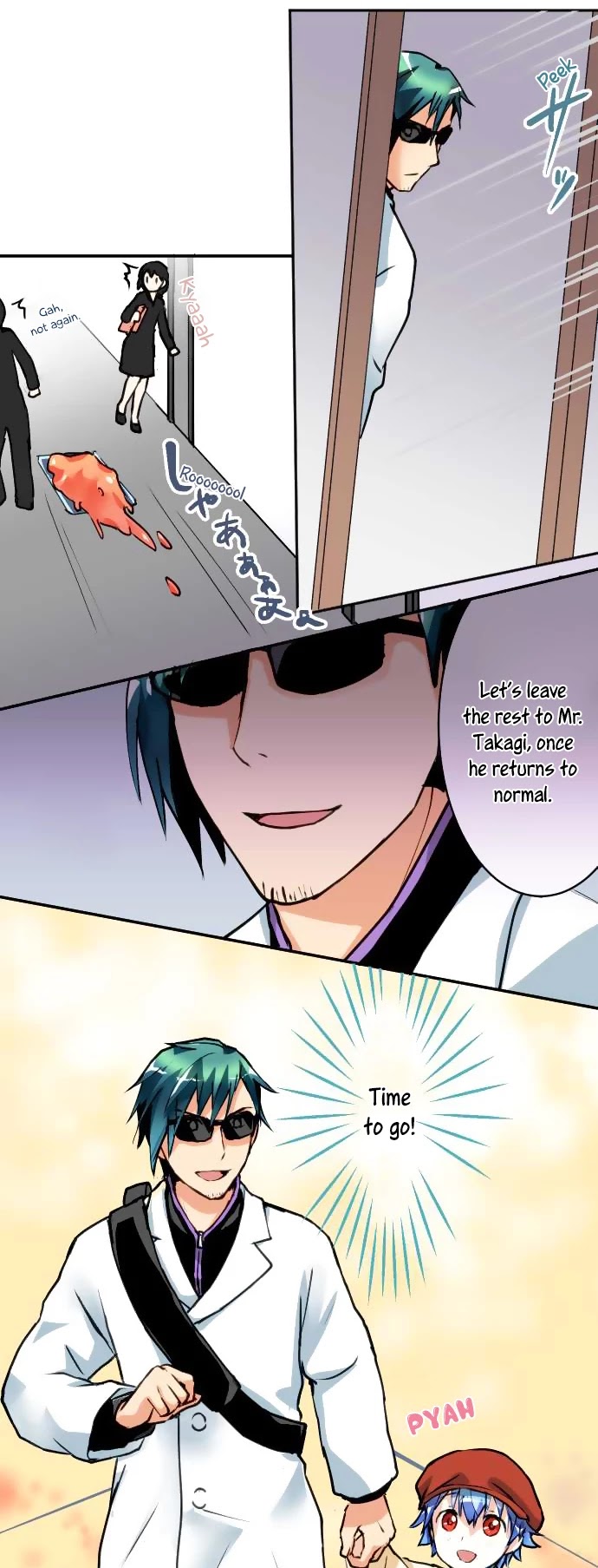Hakase to Suraimu-chan Chapter 30 page 10 - Chapter 30: Escape and Capture