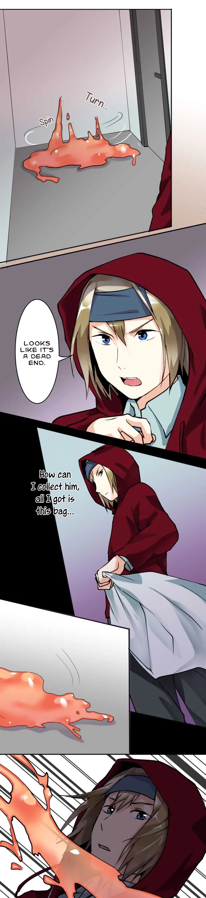 Hakase to Suraimu-chan Chapter 30 page 14 - Chapter 30: Escape and Capture