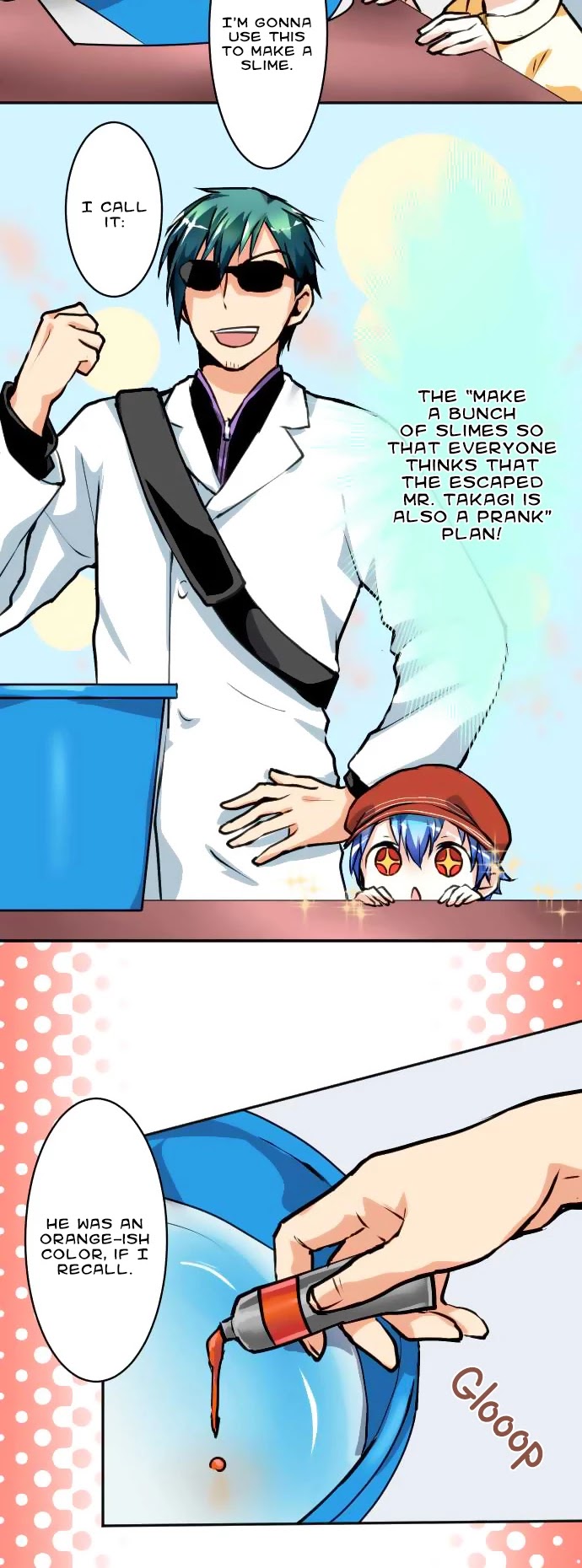 Hakase to Suraimu-chan Chapter 30 page 5 - Chapter 30: Escape and Capture