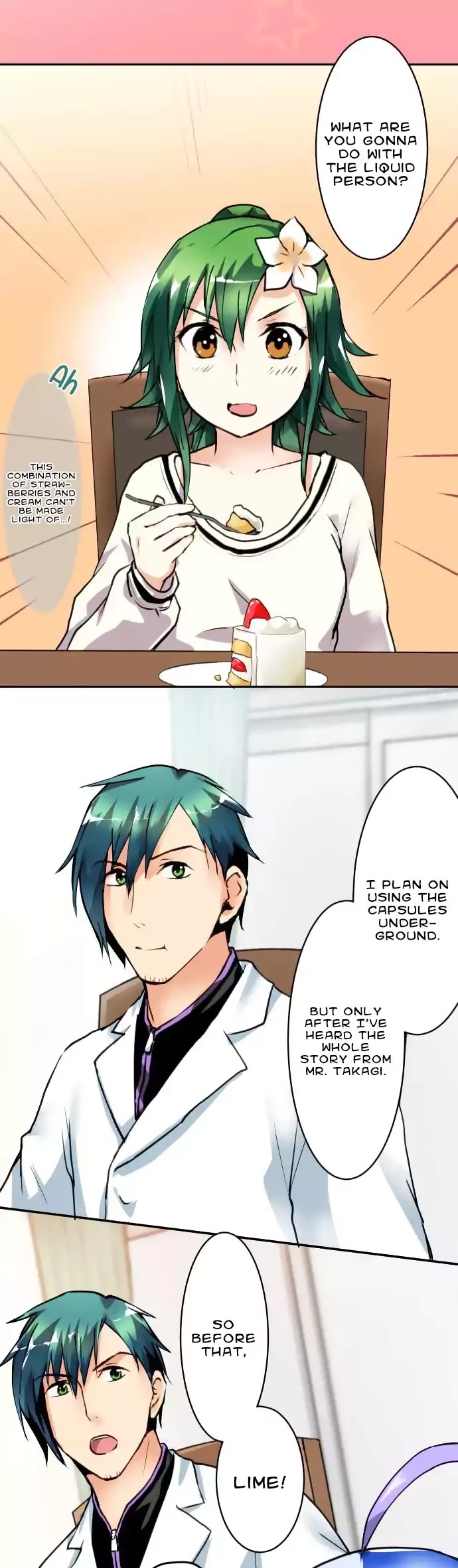 Hakase to Suraimu-chan Chapter 31 page 18 - Chapter 31: Escape Game
