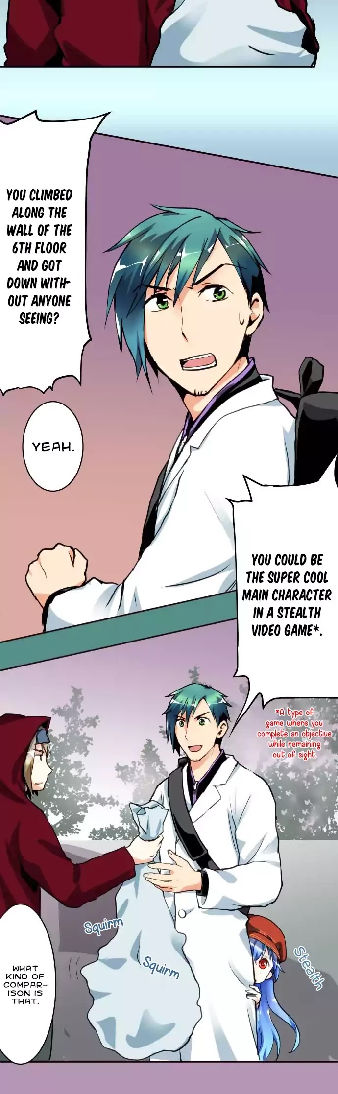 Hakase to Suraimu-chan Chapter 31 page 8 - Chapter 31: Escape Game