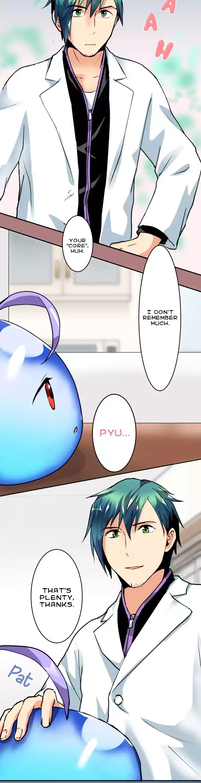 Hakase to Suraimu-chan Chapter 32 page 9 - Chapter 32: Lime’s Memories