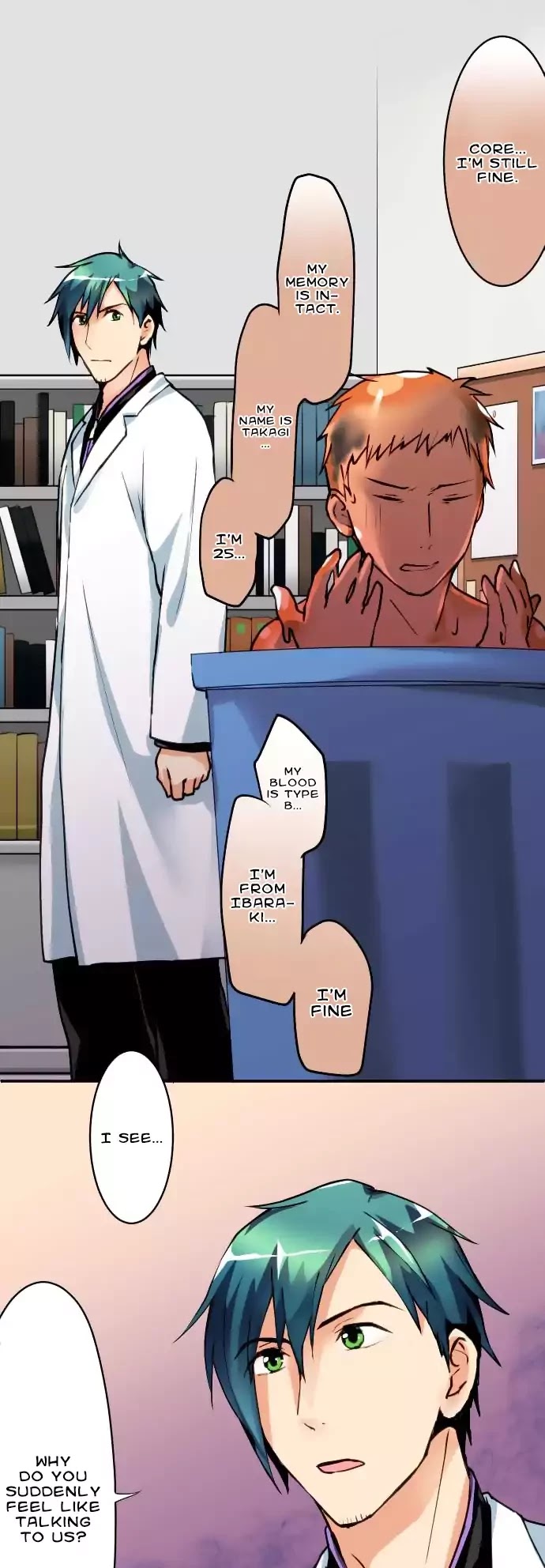 Hakase to Suraimu-chan Chapter 33 page 12 - Chapter 33: Will You Be Revived?