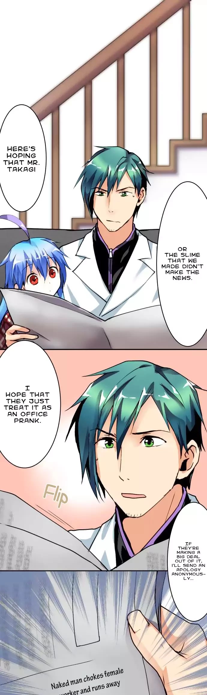 Hakase to Suraimu-chan Chapter 33 page 2 - Chapter 33: Will You Be Revived?
