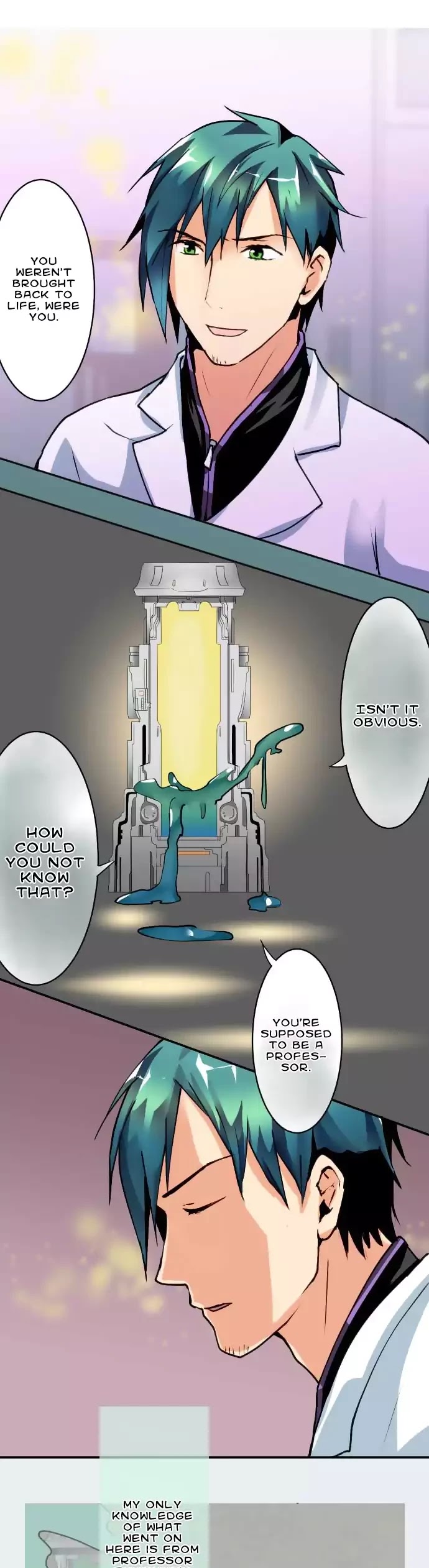 Hakase to Suraimu-chan Chapter 33 page 8 - Chapter 33: Will You Be Revived?