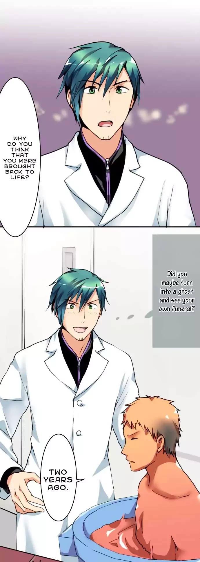 Hakase to Suraimu-chan Chapter 34 page 6 - Chapter 34: The Boundry Between Humans
