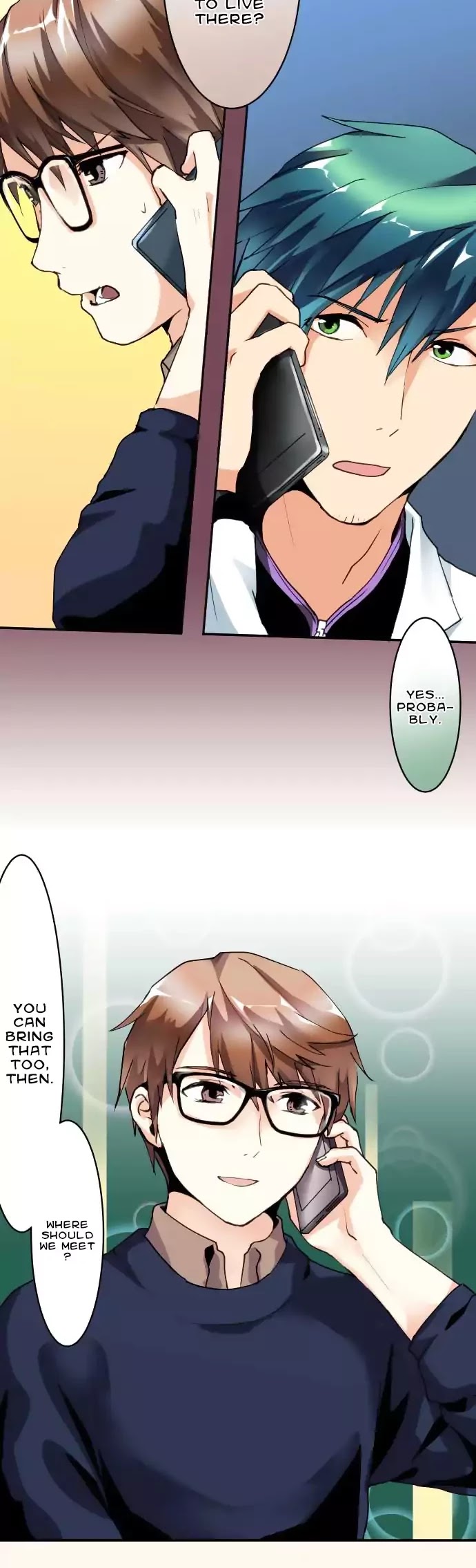 Hakase to Suraimu-chan Chapter 35 page 12 - Chapter 35: Do You Want To See The Girl From The Picture, Professor?