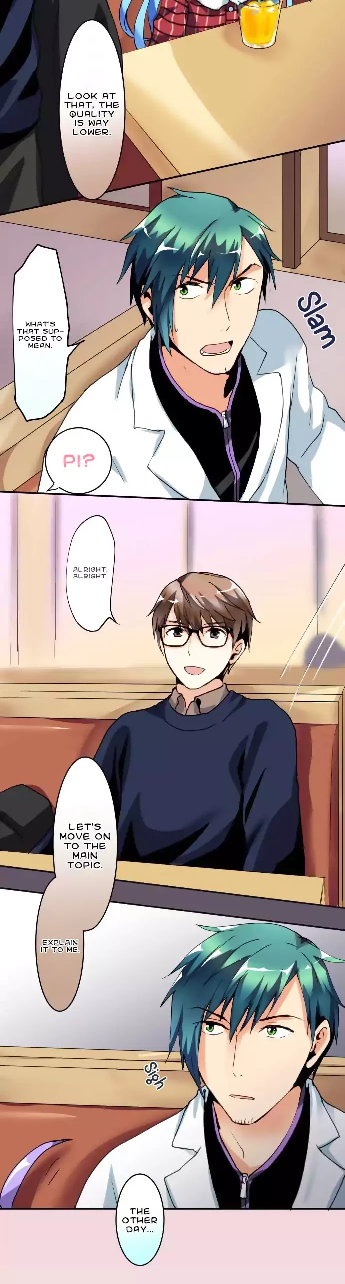 Hakase to Suraimu-chan Chapter 35 page 14 - Chapter 35: Do You Want To See The Girl From The Picture, Professor?