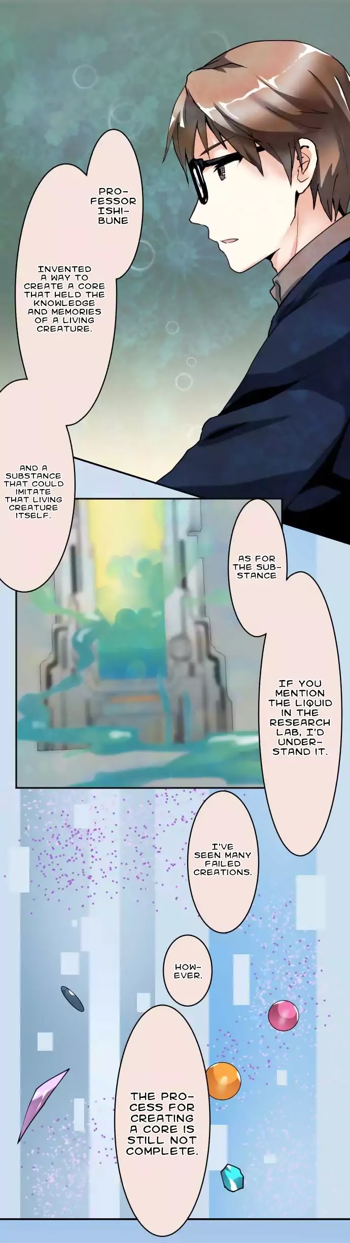Hakase to Suraimu-chan Chapter 35 page 18 - Chapter 35: Do You Want To See The Girl From The Picture, Professor?