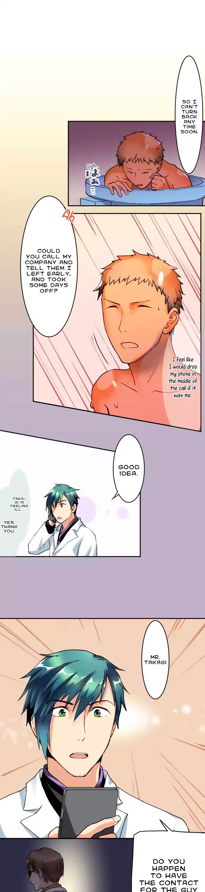 Hakase to Suraimu-chan Chapter 35 page 6 - Chapter 35: Do You Want To See The Girl From The Picture, Professor?