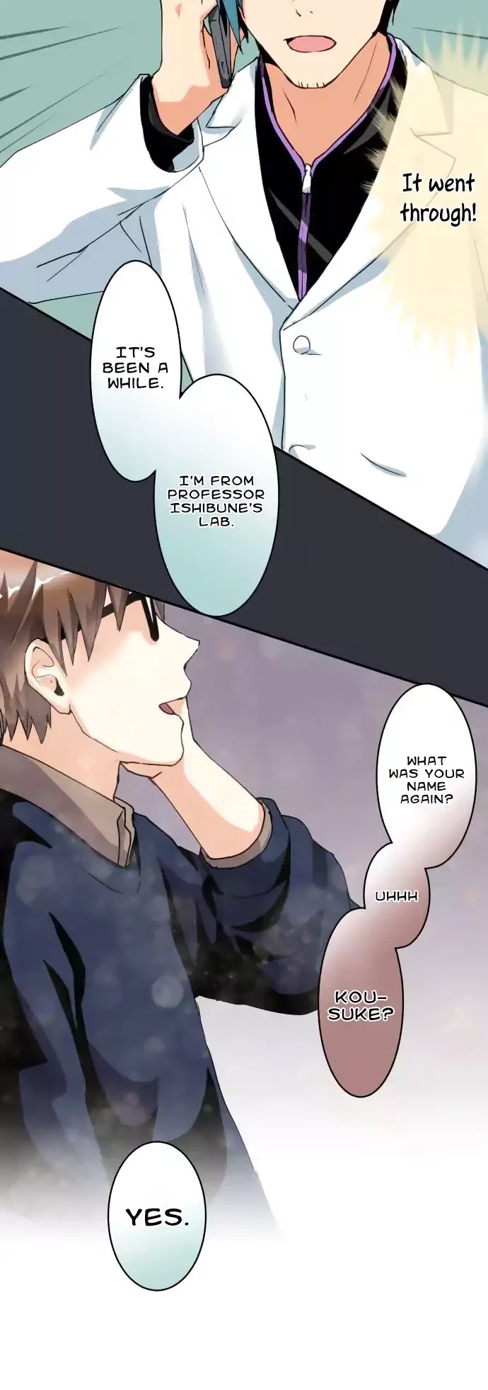 Hakase to Suraimu-chan Chapter 35 page 8 - Chapter 35: Do You Want To See The Girl From The Picture, Professor?