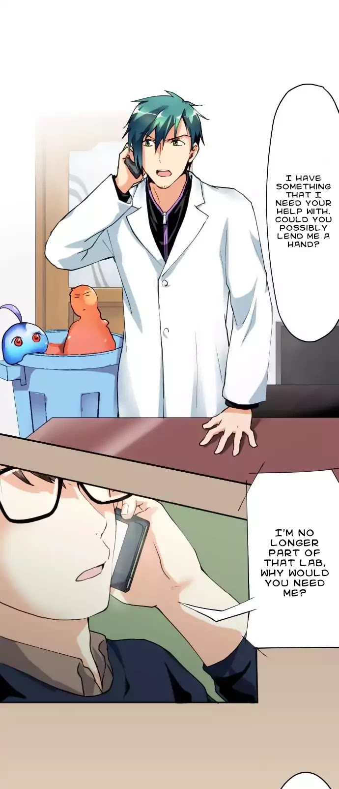 Hakase to Suraimu-chan Chapter 35 page 9 - Chapter 35: Do You Want To See The Girl From The Picture, Professor?