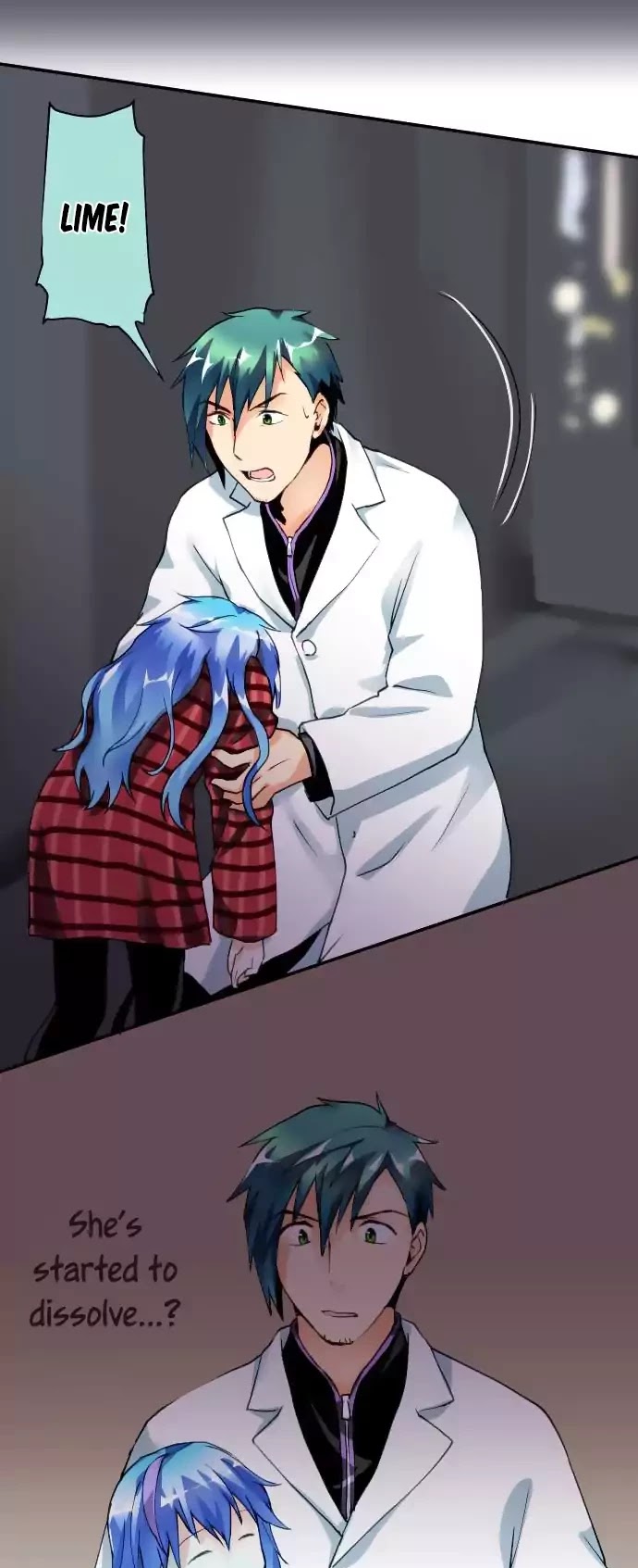 Hakase to Suraimu-chan Chapter 36 page 17 - Chapter 36: With Lime