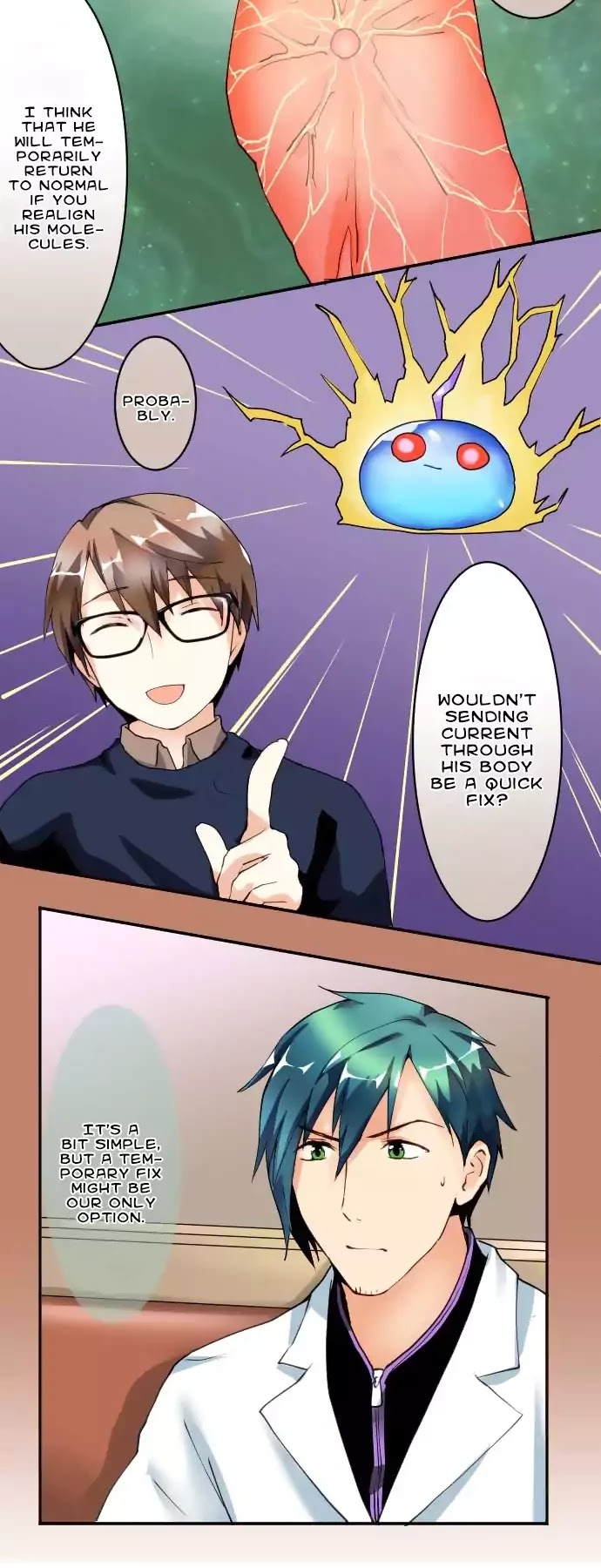 Hakase to Suraimu-chan Chapter 36 page 4 - Chapter 36: With Lime