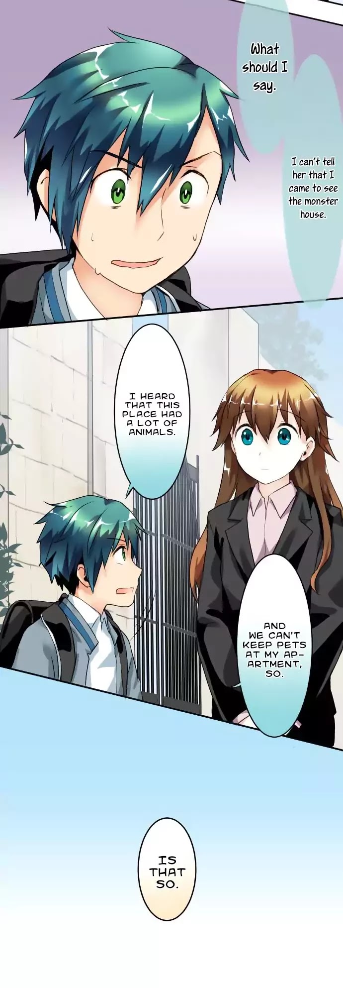 Hakase to Suraimu-chan Chapter 37 page 13 - Chapter 37: Emma And The House Of Monsters