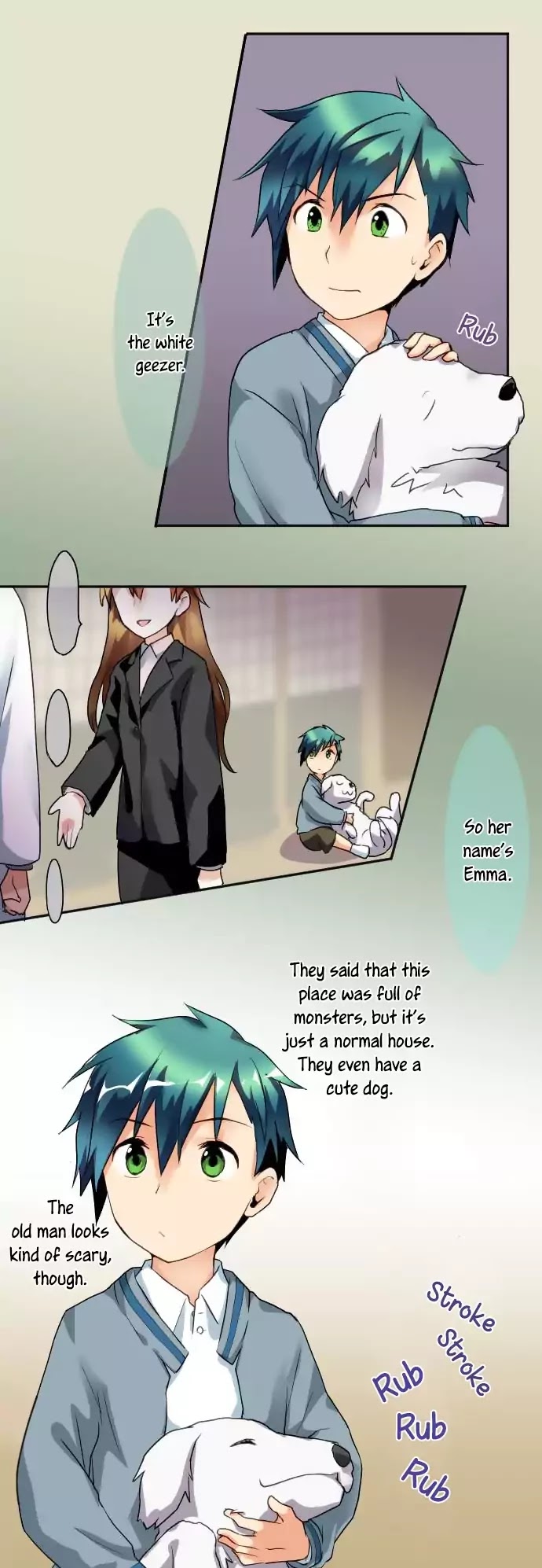 Hakase to Suraimu-chan Chapter 37 page 17 - Chapter 37: Emma And The House Of Monsters