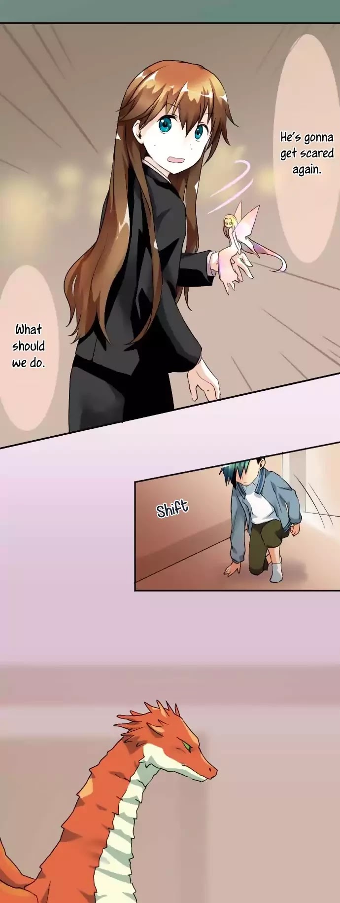 Hakase to Suraimu-chan Chapter 38 page 11 - Chapter 38: Kousuke And The House of Monsters