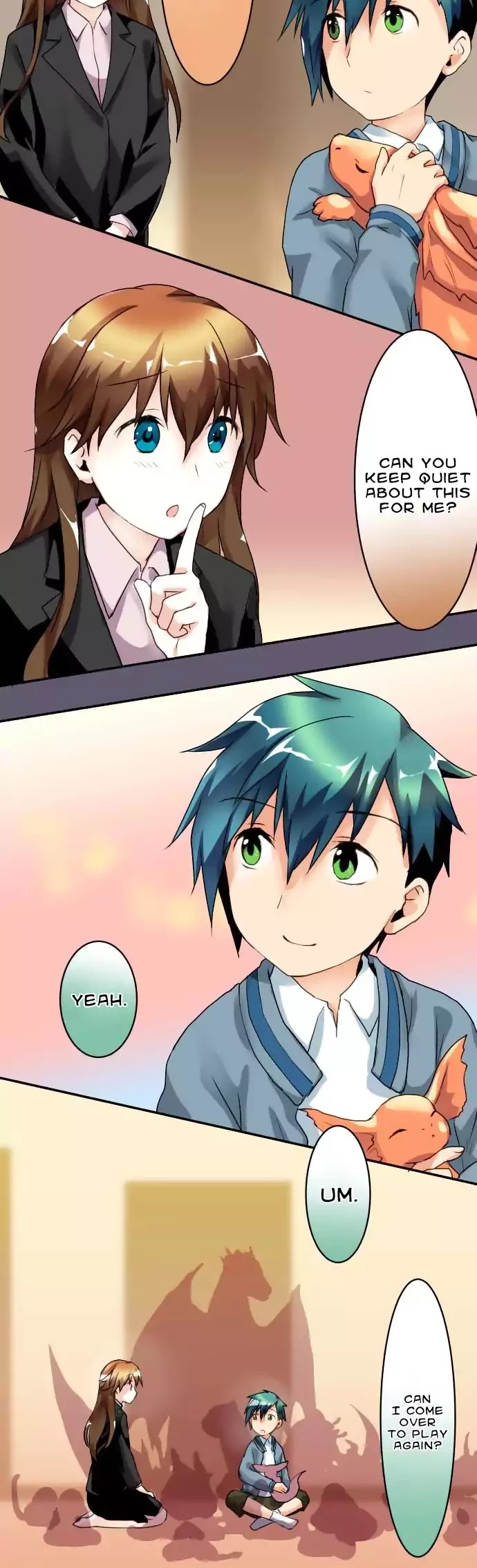 Hakase to Suraimu-chan Chapter 38 page 17 - Chapter 38: Kousuke And The House of Monsters