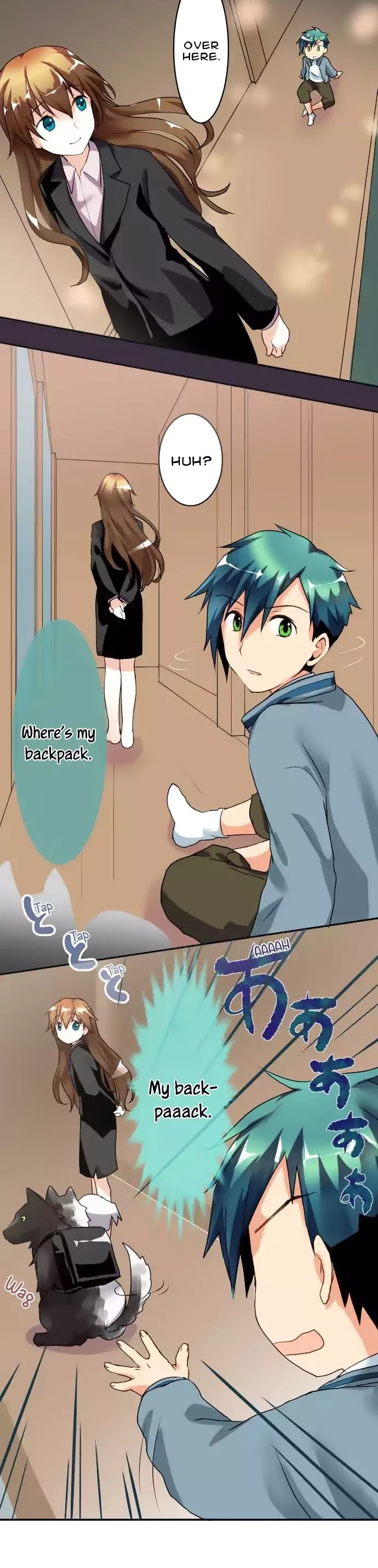 Hakase to Suraimu-chan Chapter 38 page 4 - Chapter 38: Kousuke And The House of Monsters